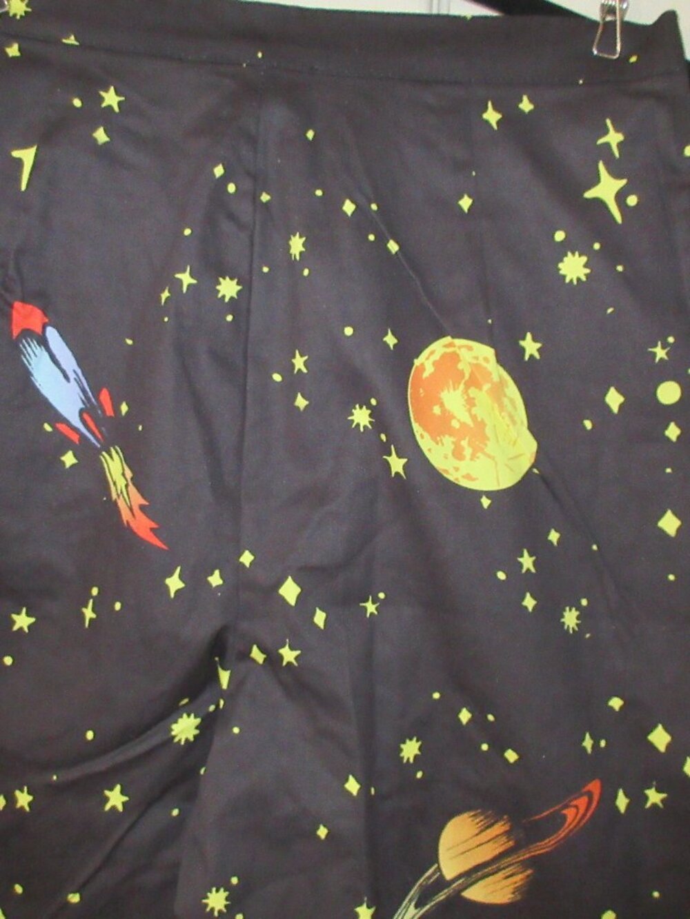 Current Mood Alien Print woven pants Size M jrs - Picture 13 of 16